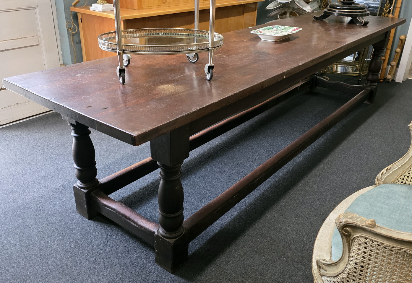 A French Oak Monastery Table 